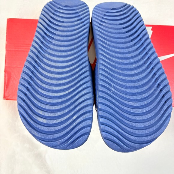 Nike Kawa Slide Kids Sz 13 C Blue Void Sandals 819352-404 New in Box - Picture 7 of 11